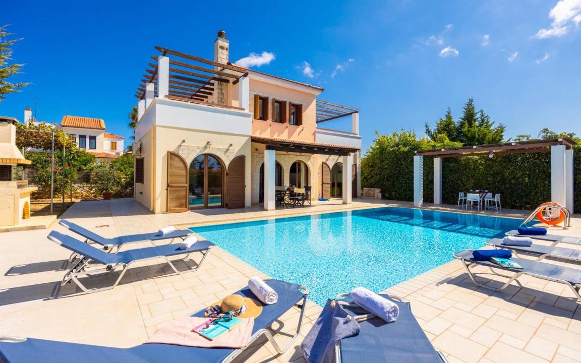 Kefalas Villa | 180 m² Villa ∙ 3 bedrooms ∙ 7 guests