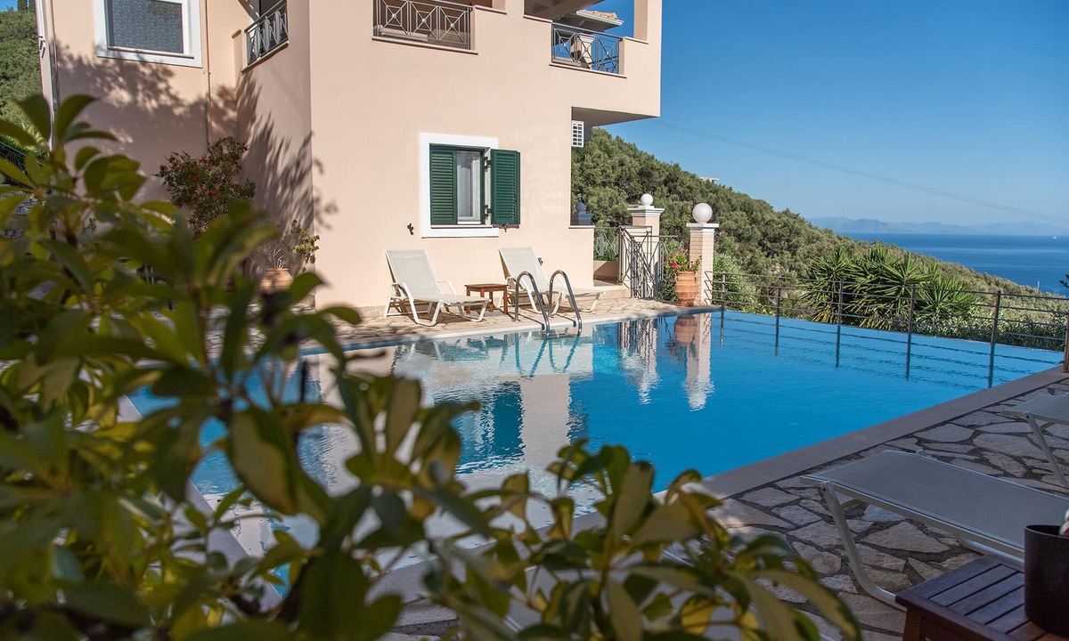 Nisaki Villa | 3 bedroom villa with pool, peaceful location, amazing sea views over Nissaki Bay