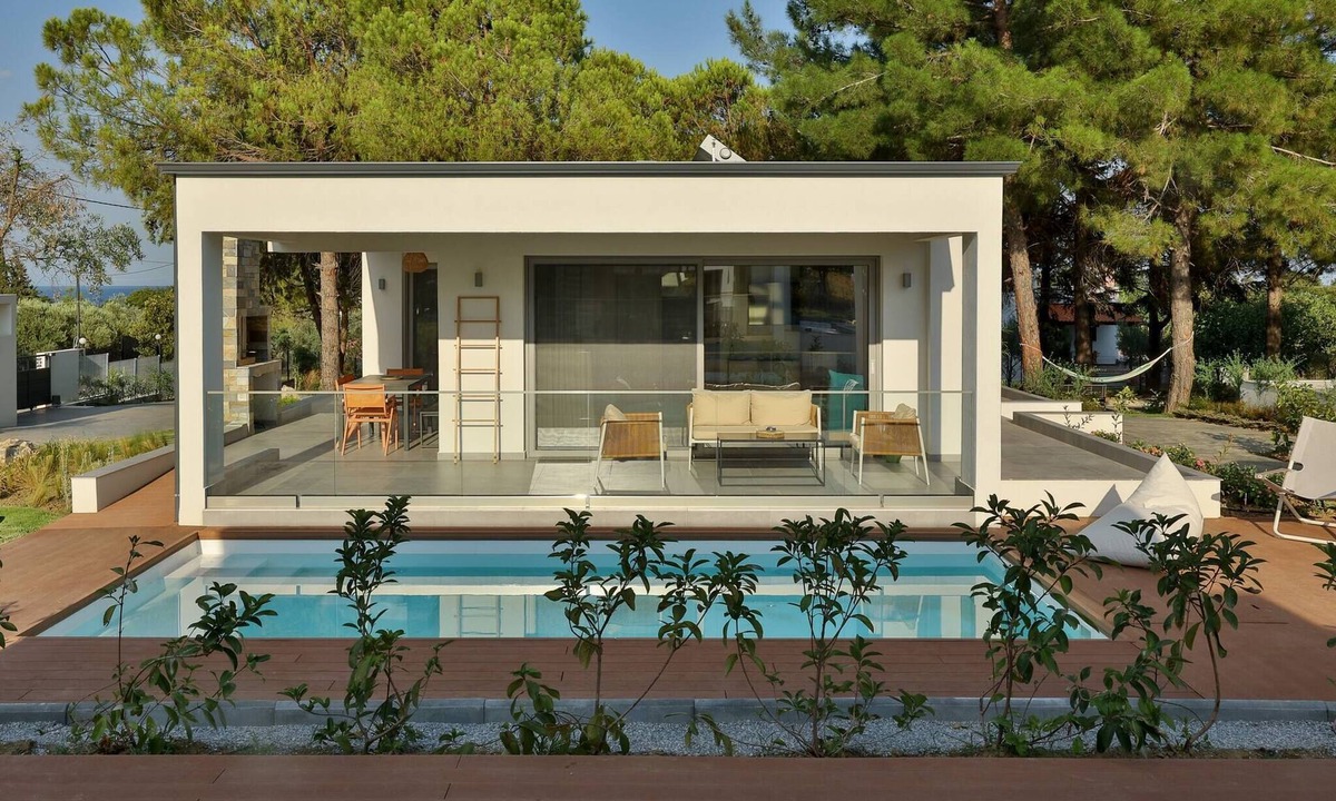 Litochoro Villa | 4RosesVillas - Blue Rose Villa