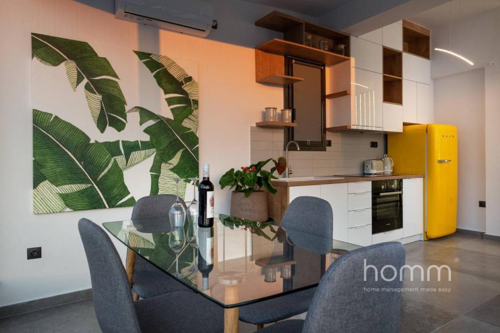 Kinosargous Apartment | 59m² homm Loft- Penthouse with Acropolis View,2ppl
