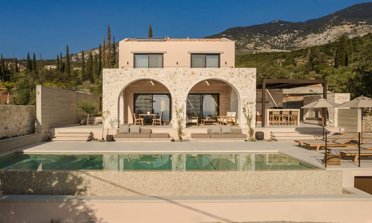 Leivathos Villa | Alluring Kefalonia Villa | Villa Chloris | 2BDR | Breathtaking Sea Views |.