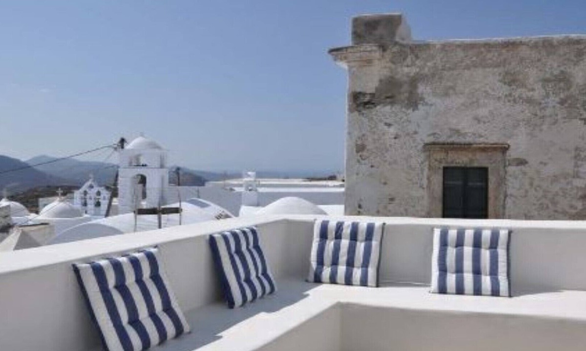 Amorgos Town House | AMORGOS Chora-Elegant mansion,courtyard and sea view terrace