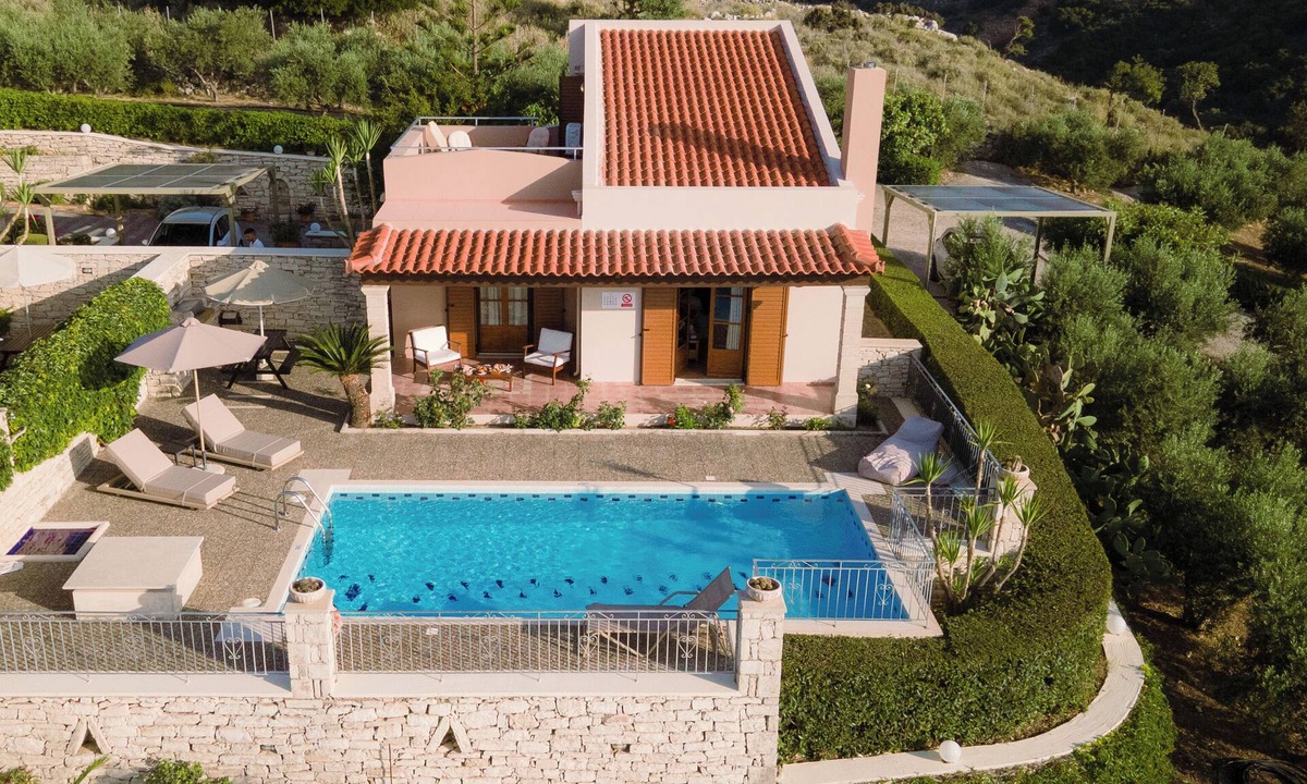 Rethymno Villa | Belvedere Villas- One Bedroom Villa with Private Pool - Argiro
