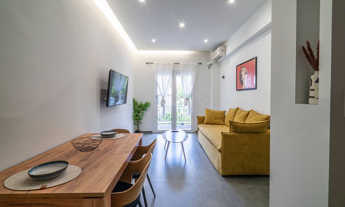 Gazi Apartment | Bright & Modern Athenian Retreat Steps from Metro Perfect Location