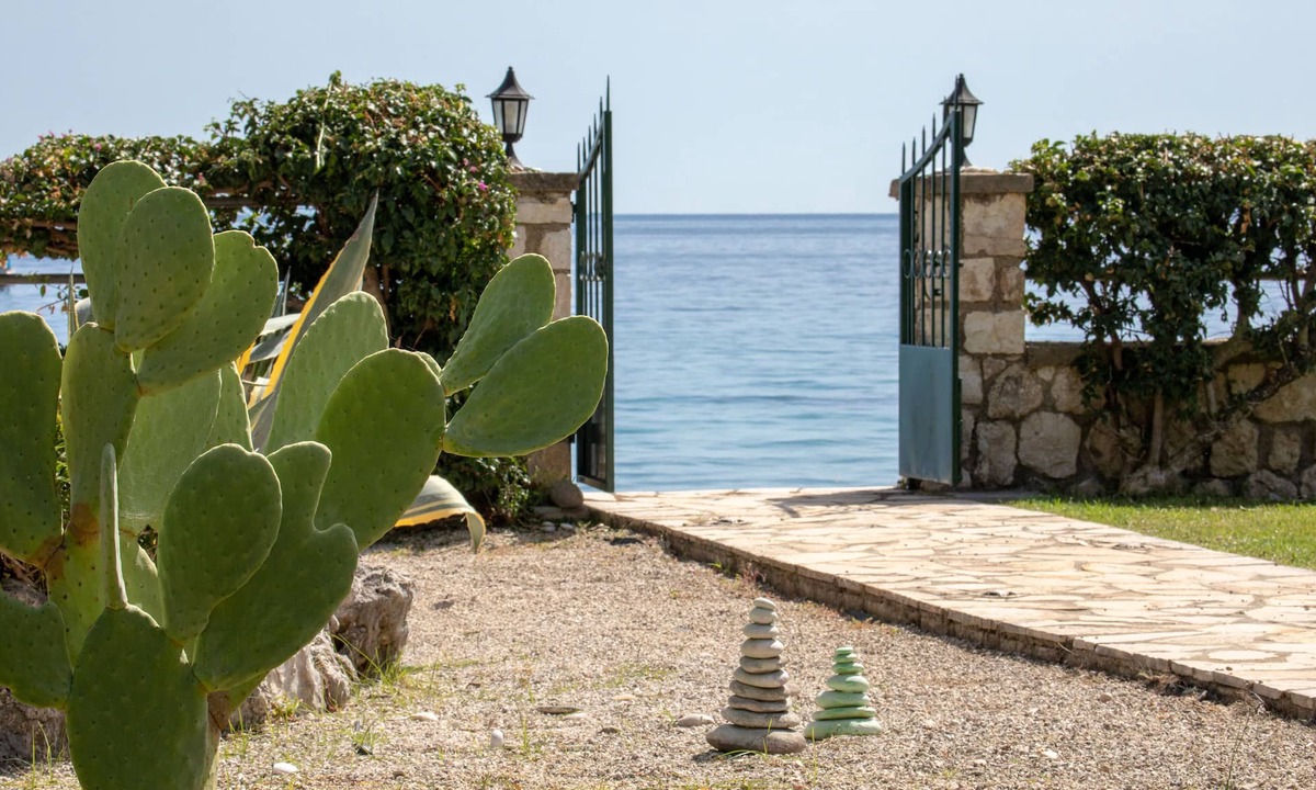 Barbati Villa | Cote Jardin Seafront Luxury Villa - Direct Beach Access