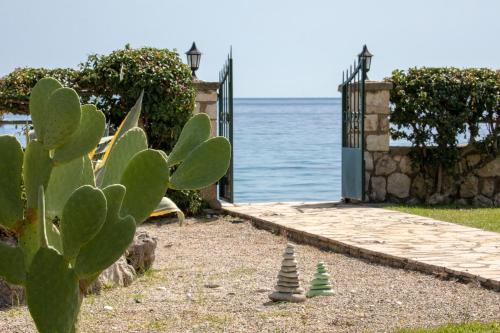 Barbati Villa | Cote Jardin Seafront Villa Direct access to the beach