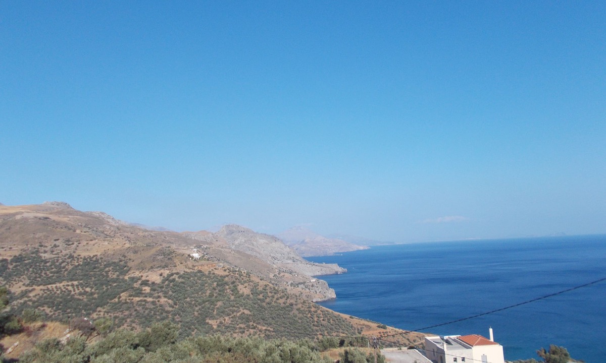 Agios Vasileios House | Countryside house overlooking the South Cretan Sea