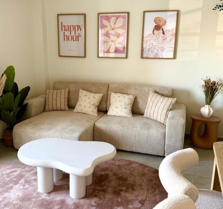 Perea Apartment | Covea by the Sea Boho Seaside Apartment, 400 m from the Beach