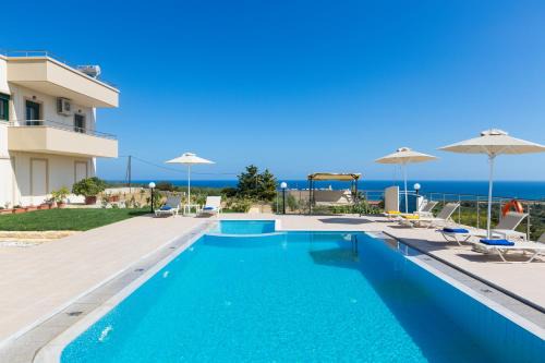 Adelianos Kampos Villa | Diamantis Villa, Serene Oasis with SeaViews, By ThinkVilla