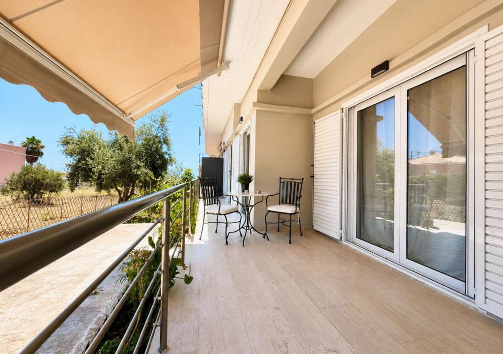 Marathopoli Apartment | Dioni's Haven - Sunny Retreat with Balcony