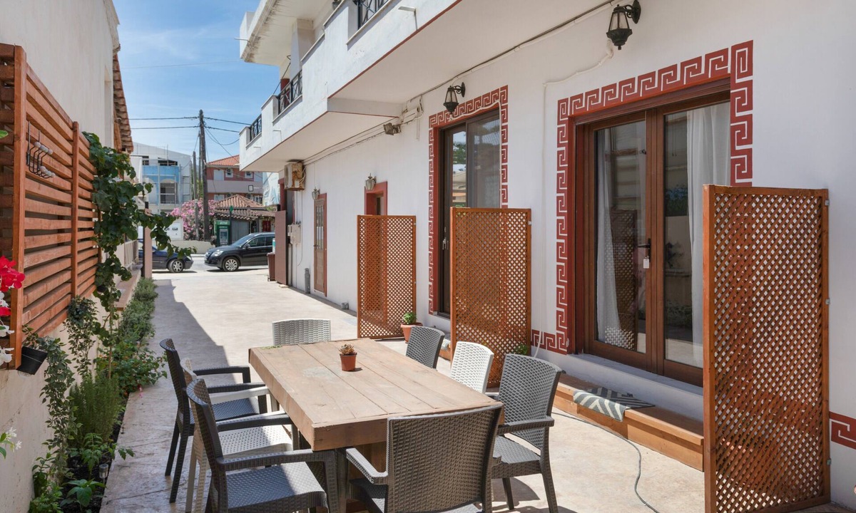 Agrilia Apartment | Dionysos Studio Apartment in Laganas, Zakynthos with Water Activities