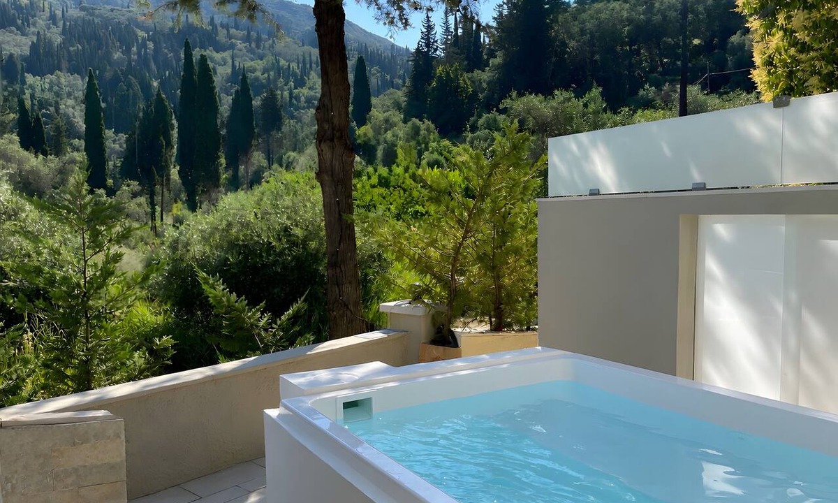 Agios Gordios Apartment | Doliva Studio 6 Apartment with Private Pool