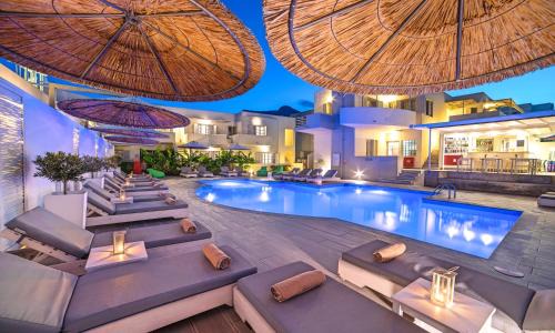 Mavrikiano Apartment | Elounda Garden Suites Heated Pool