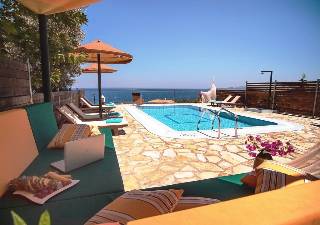 Varvara Villa | Emerald superior villa with private pool and panoramic sea views
