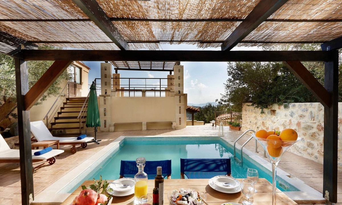 Triopetra Villa | Enchanting sea view villa with private pool - disCrete Villa Triopetra