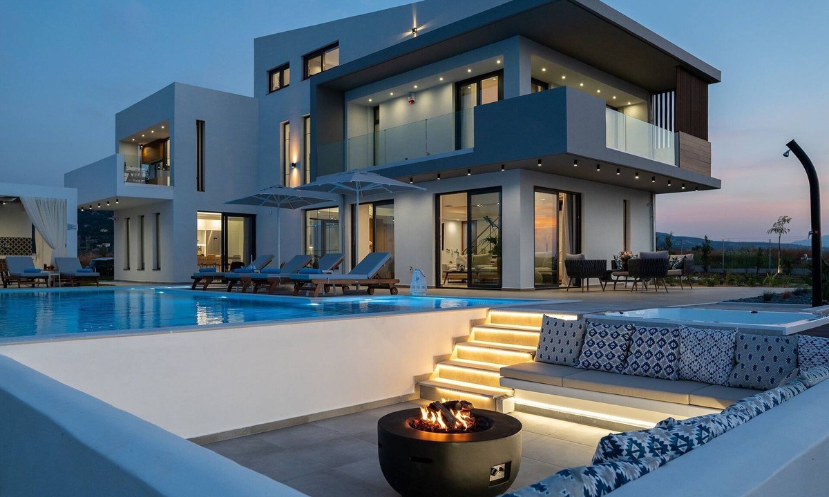 Adelianos Kampos Villa | Exclusive Crete Villa | 4 Bedrooms | Villa Blue | Lavish Interiors