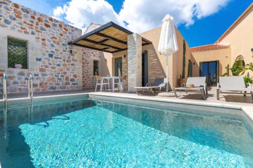 Kefalas House | Kefalas Luxury Villas Stavlos with Private Pool