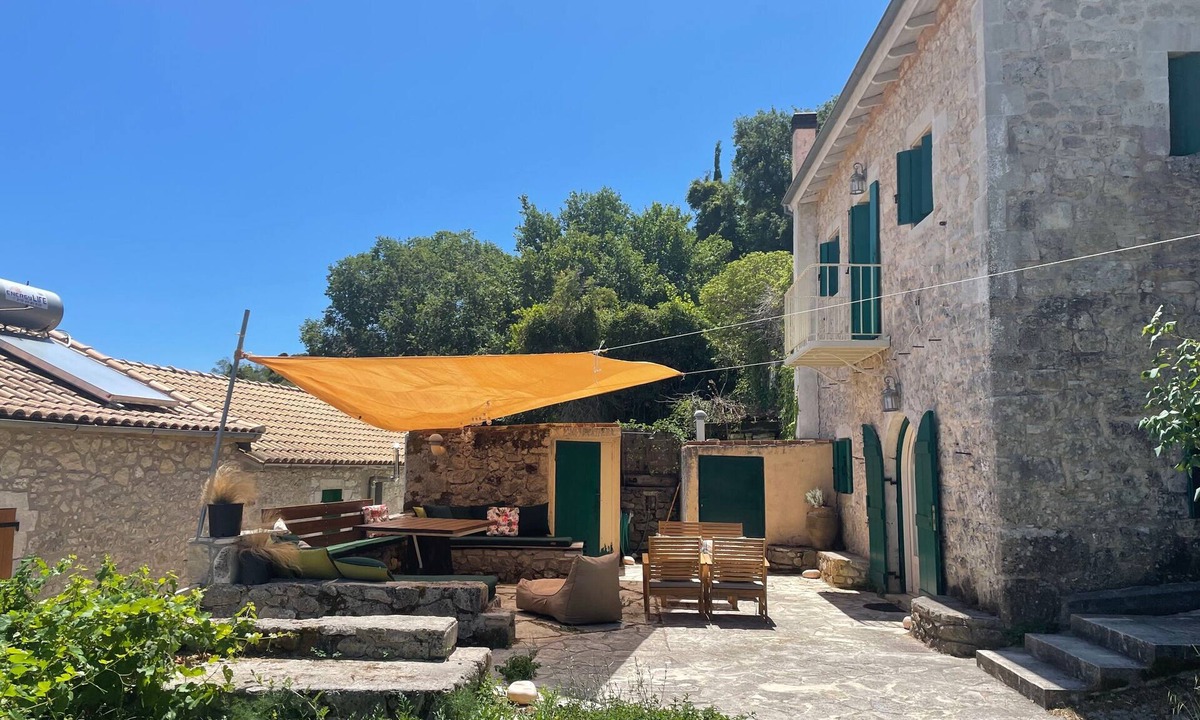 Lazarata House | Lefkada Village, Traditional Stonehouse
