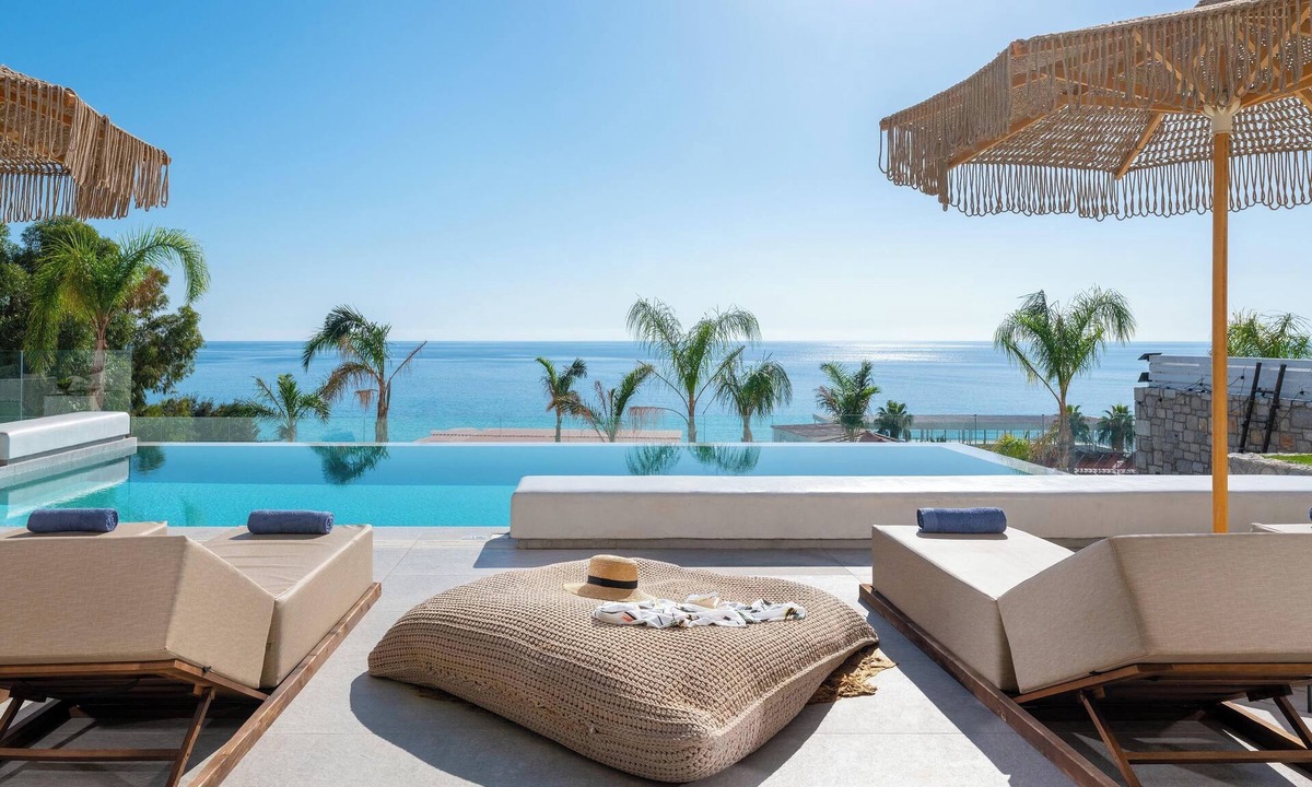 Prassonissi Villa | Lido Blue Villa in Lindos