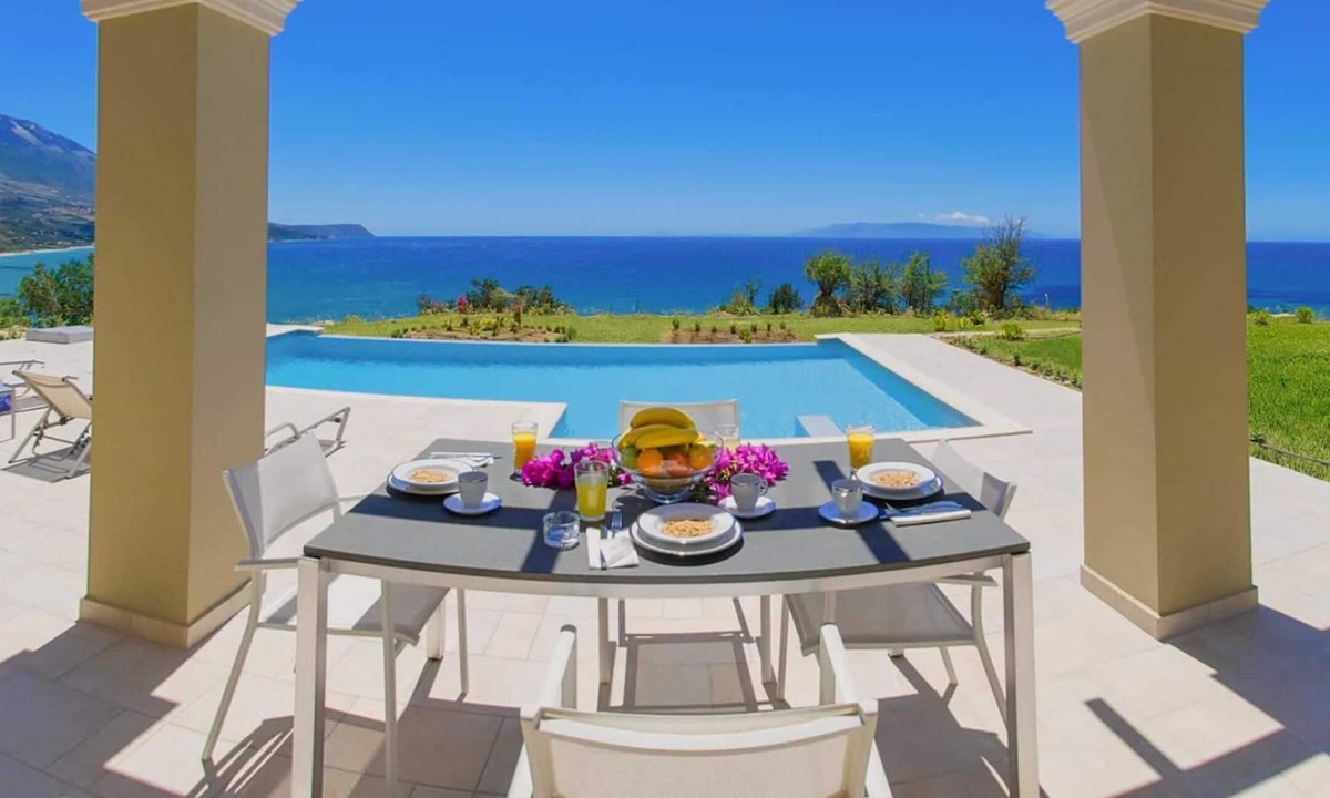 Karavados Villa | Lux Villa Great sea views, close to beach & resort