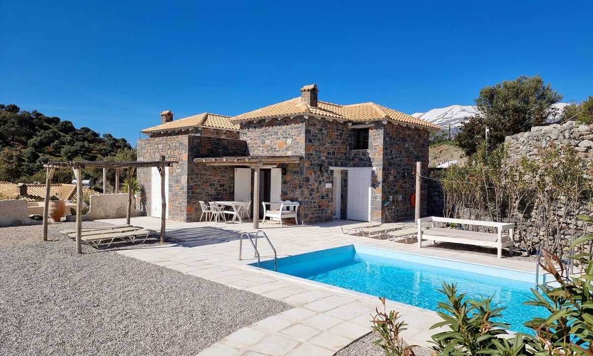 Vizari Villa | Magical Crete Villa | Villa Giorgos | Beautiful Sea & Landmark views