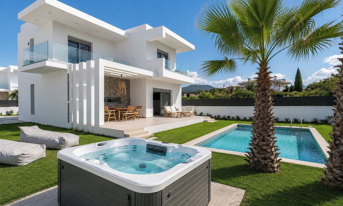 Petaloudes Villa | Martini Villas - Rosemary in Kremasti