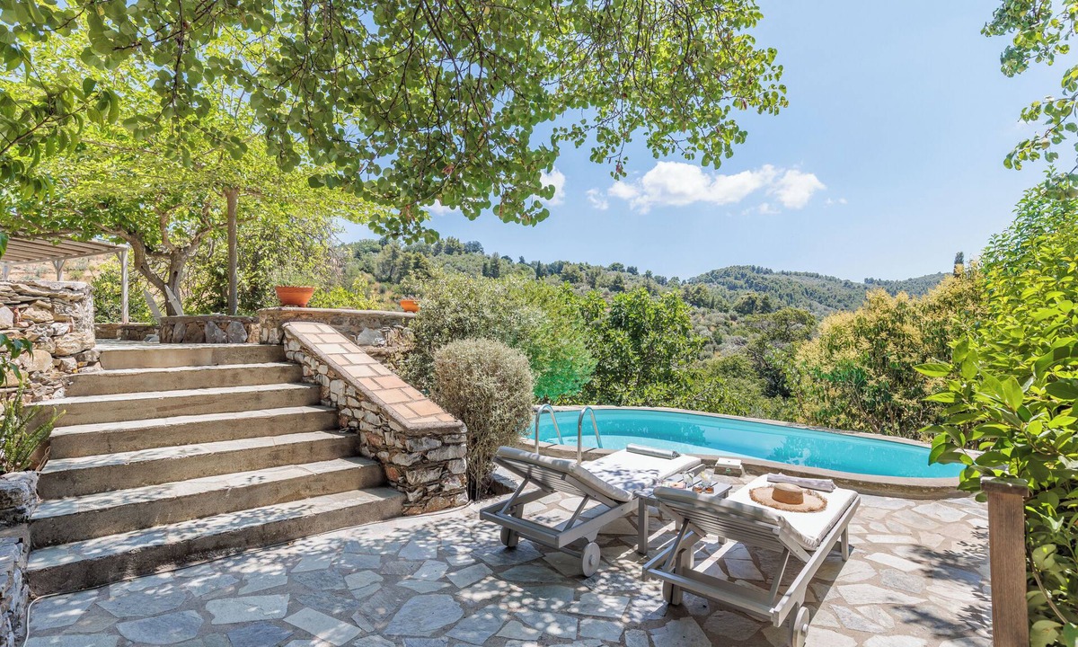 Skopelos Cottage | MULBERRY TREE COTTAGE With Private Pool And Valley Views (1 Bedroom, Sleeps 4)