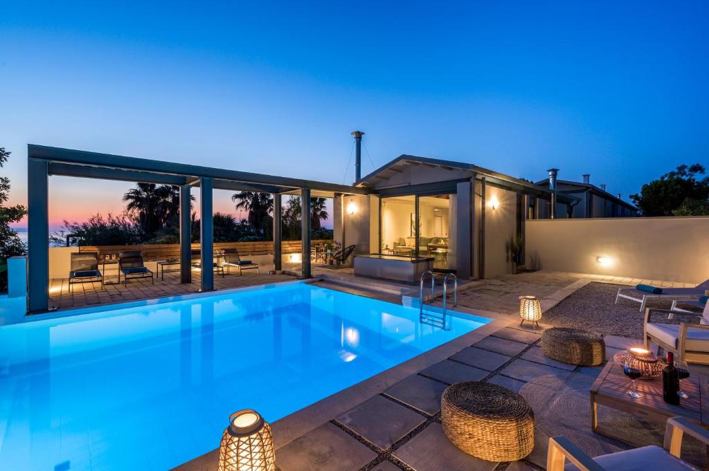 Chania Villa | Natura Hill Villa IV Sea View