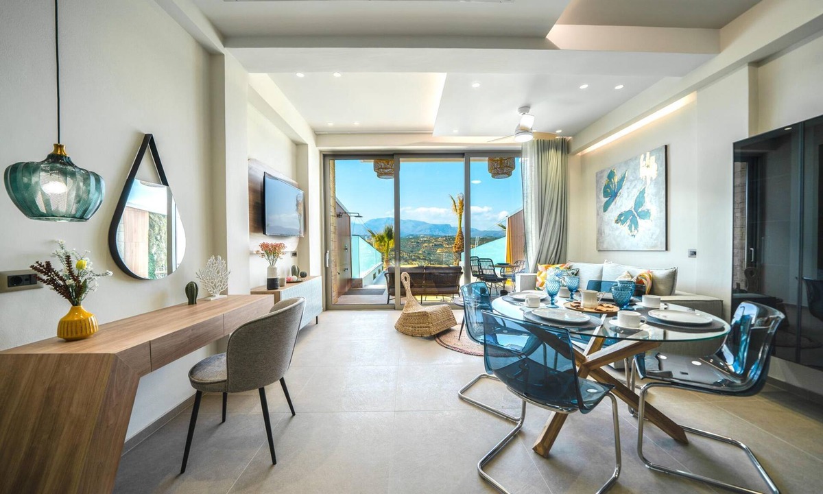 Heraklion Apartment | Oleas Suite Earth Private Pool