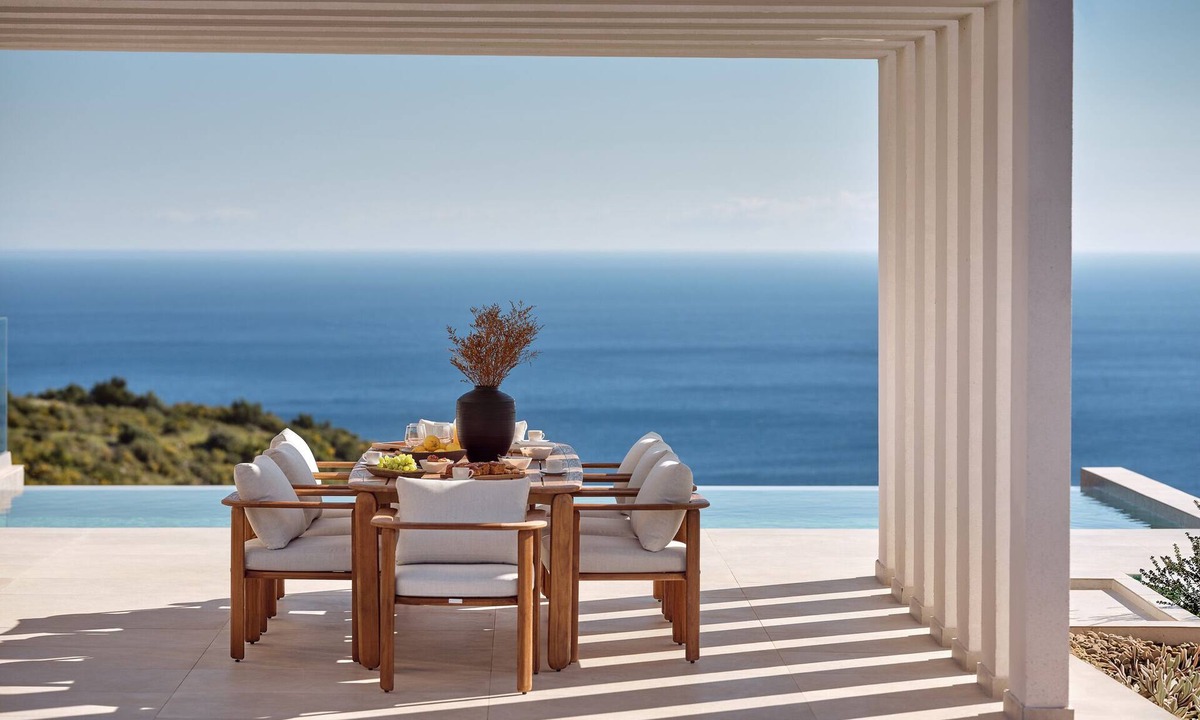 Skinaria Villa | OnarBlue Villa, with 2 Pools & Dual SeaView Homes
