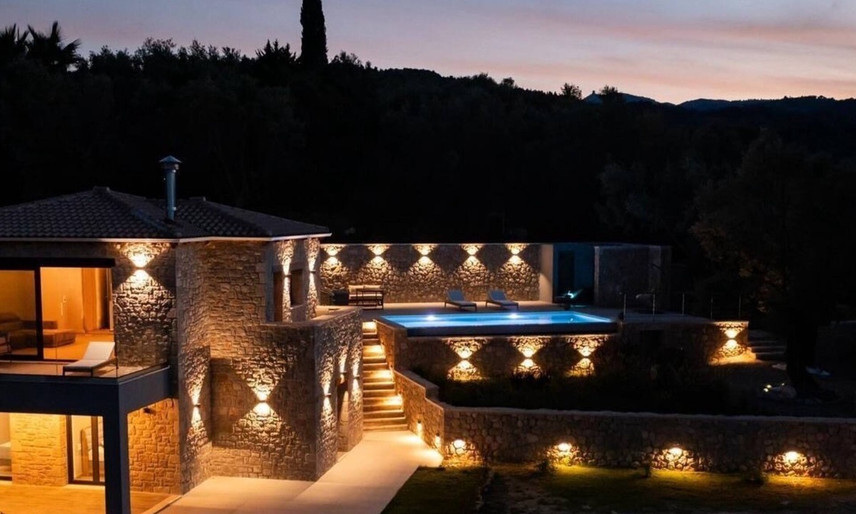 Lefkada Villa | Orraon Luxury Villa Unique panoramic view with infinity pool- 3 km from Lefkas
