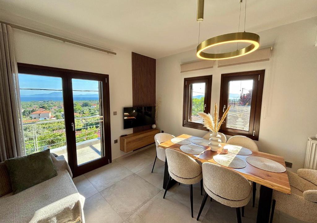 Kato Lechonia Villa | Pelion PNOES Luxury Seaview Villa with priv Garden