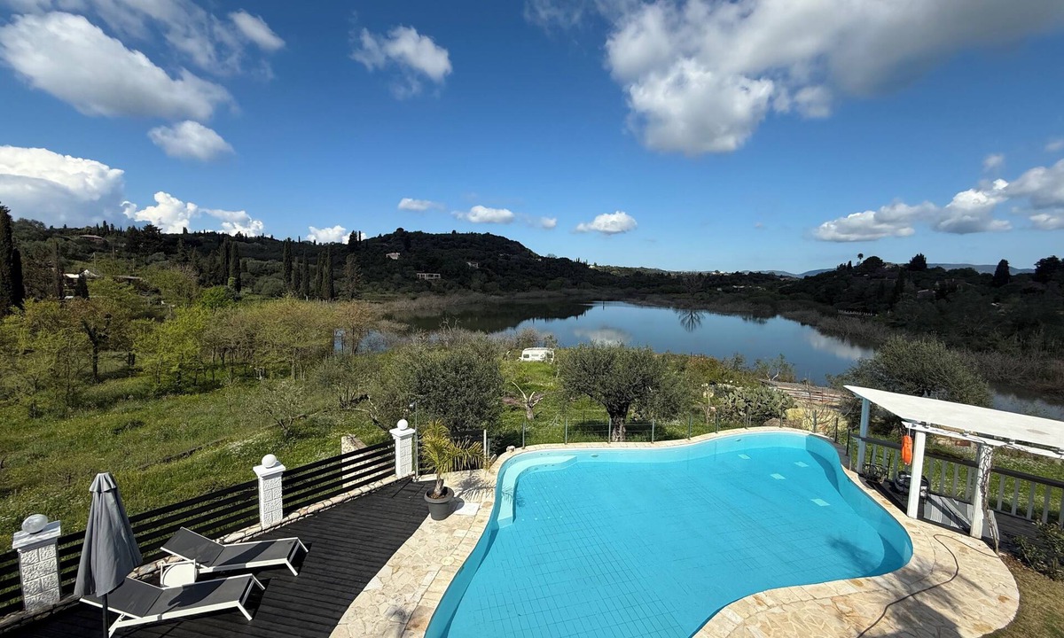 Agios Ioannis Villa | Private Villa and Pool with Lake Views and Sunset Terraces at The Grove