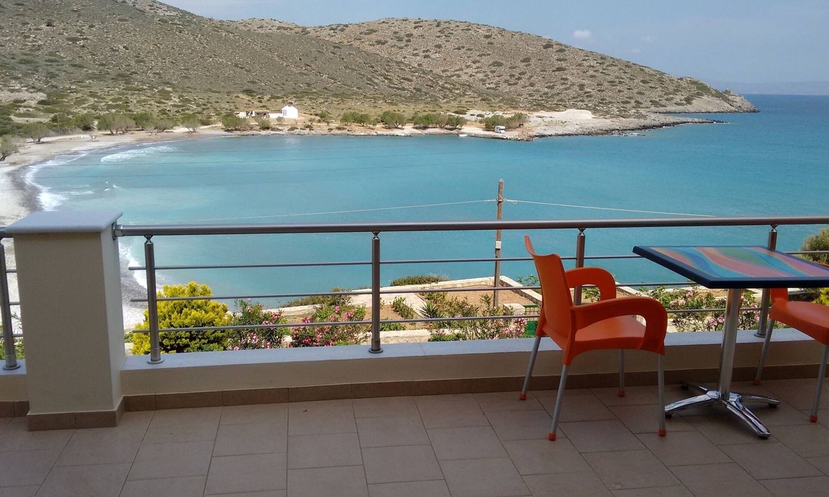 Pefki Apartment | Sea Front Apartment At Tholos Beach & Mirabello Bay