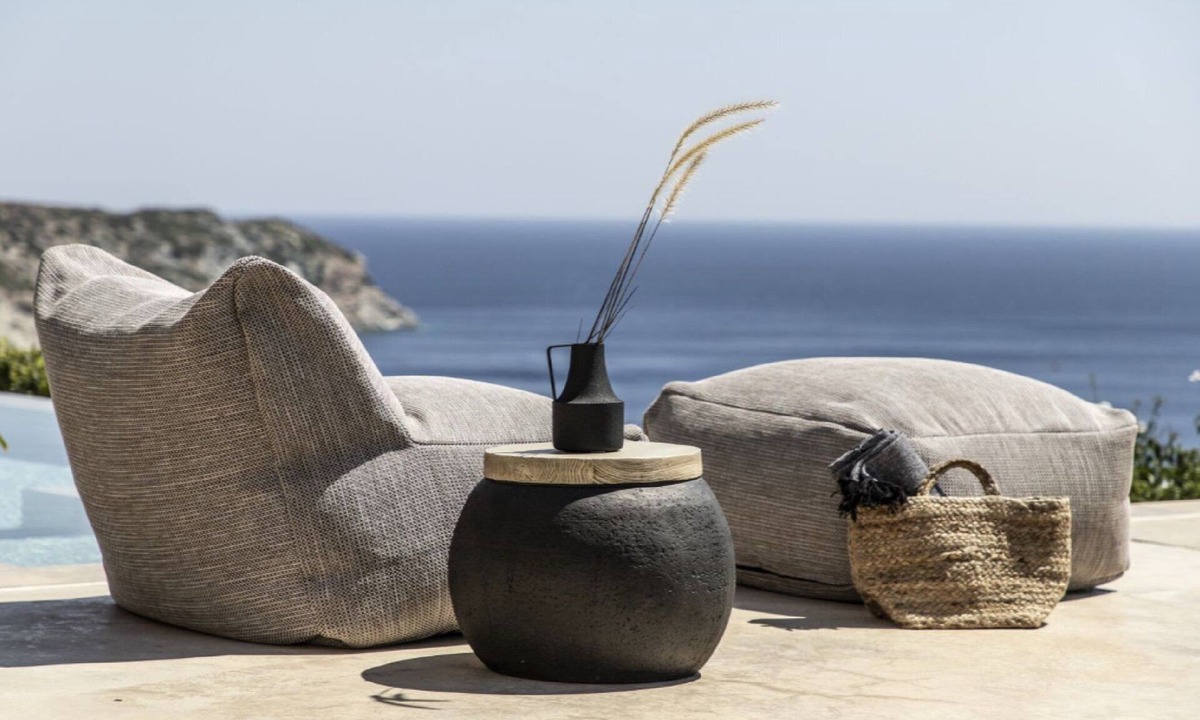 Agia Pelagia Villa | Seafront Villa Gaione, Divine Sea Views, Private Infinity Pool, Furnished.