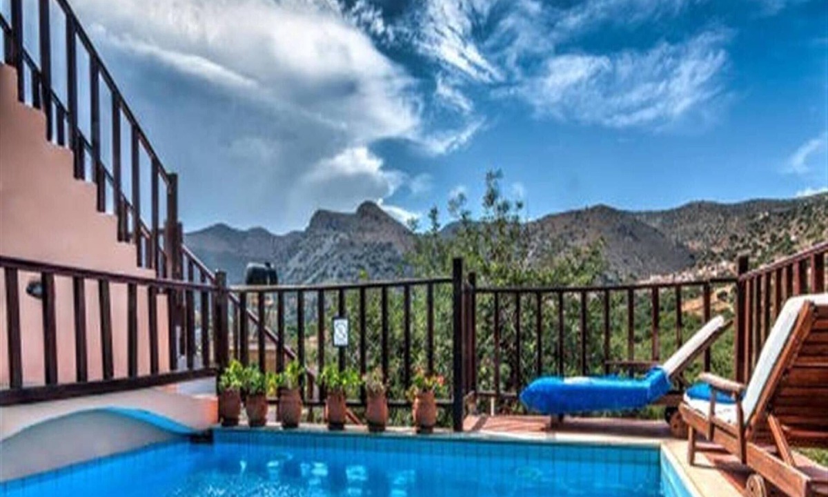 Mavrikiano House | Stone House Erato Private Pool Scenic Cretan Views