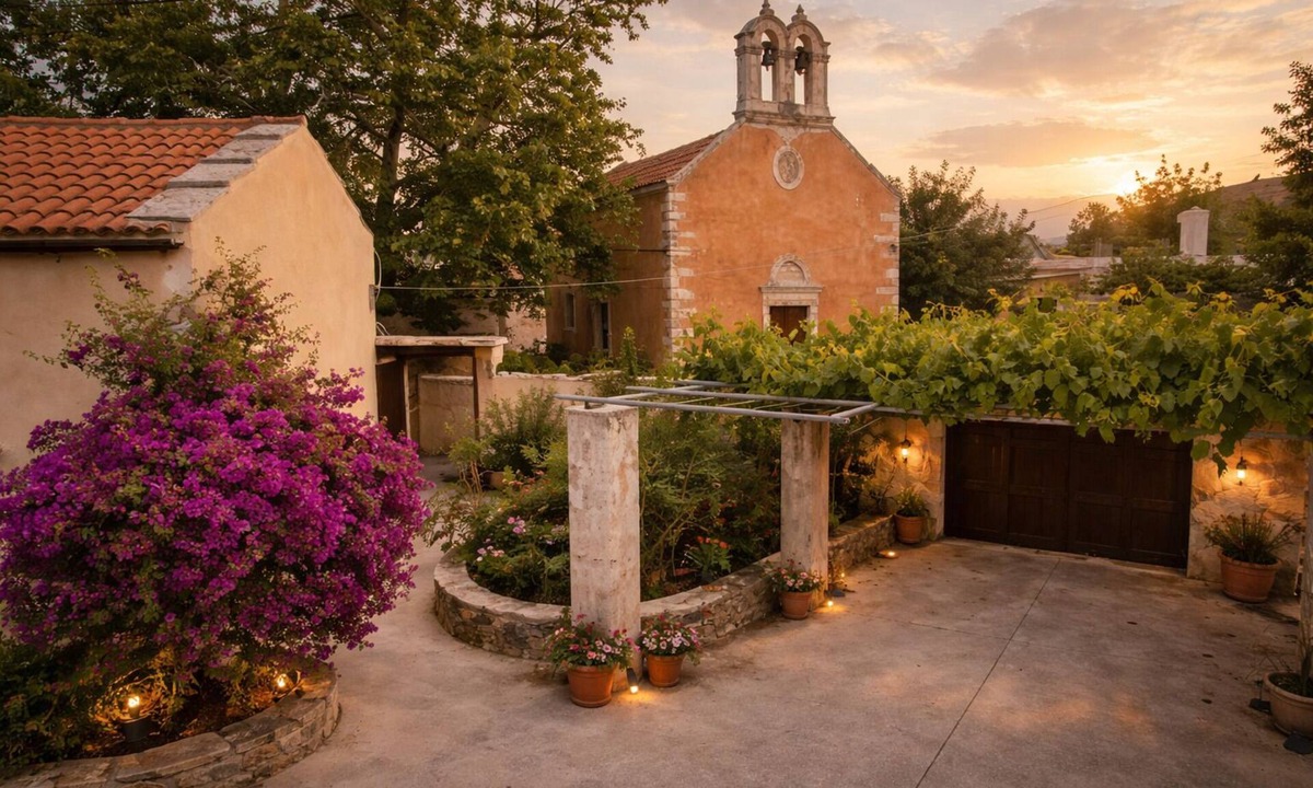Litsarda House | Stone Villa with Garden & Balcony | Kalisto Residence