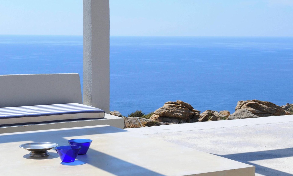 Milopotas Villa | Stone Villa with Panoramic Sea Views over Mylopotas, Ios