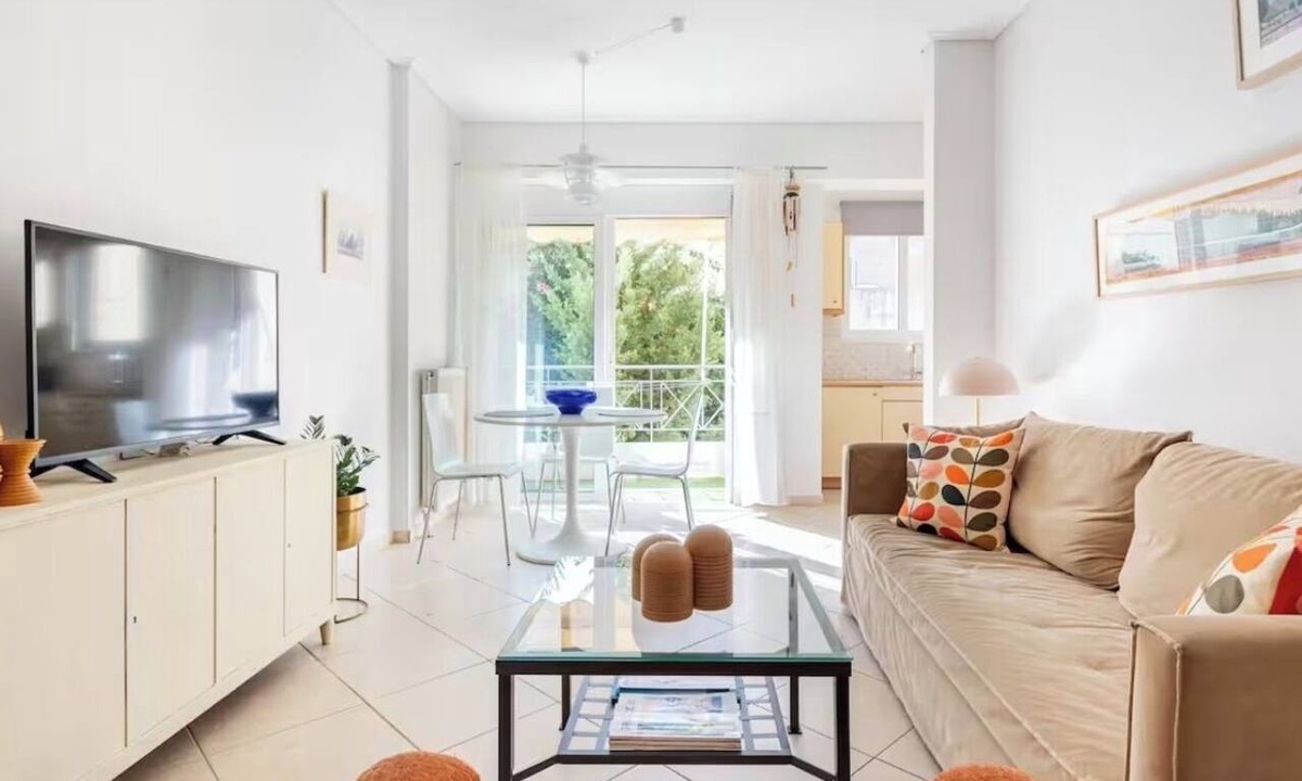 Attiki Apartment | Sunny Apartment Steps from Sepolia Metro