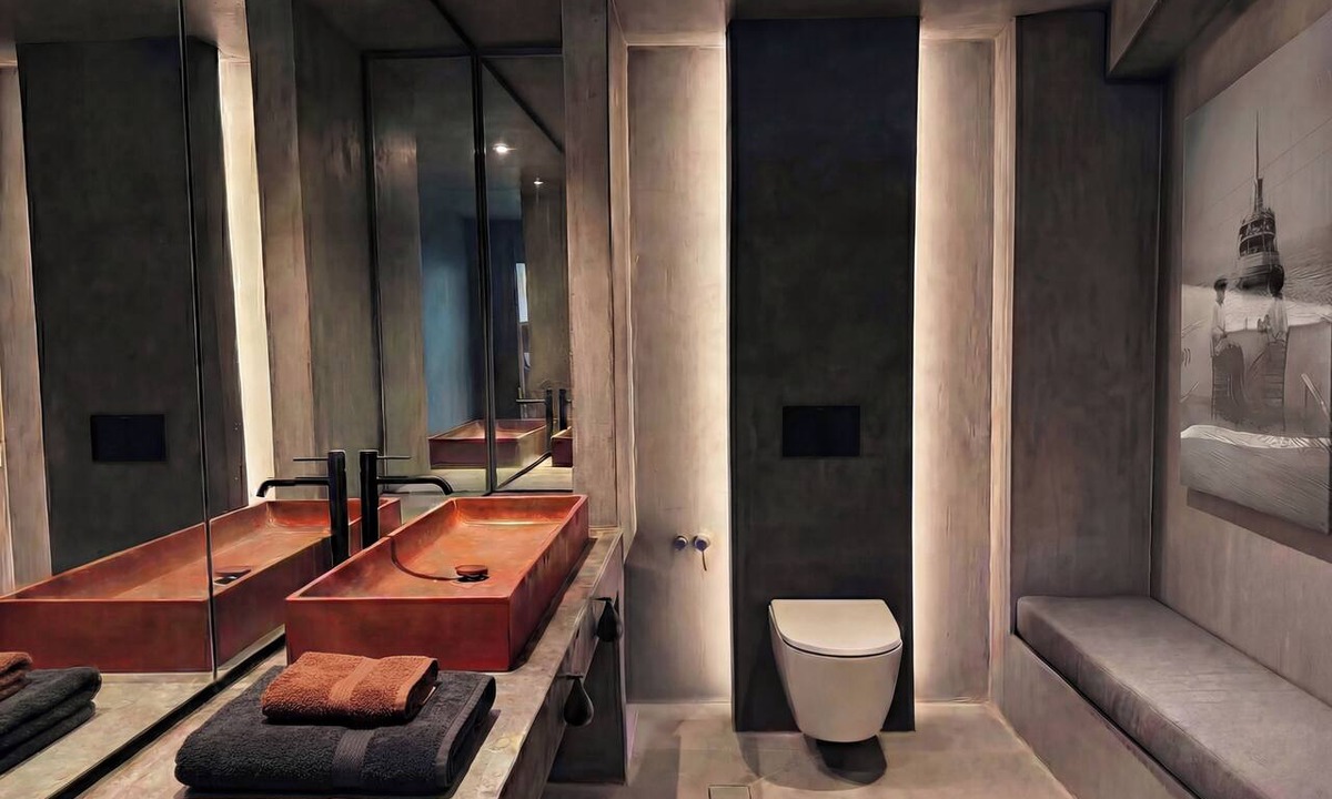 Oia Villa | Triangle Art Villa, Anzo Villas