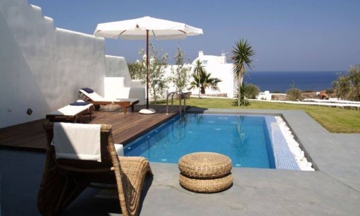 Kamari Villa | Villa Astraiax, Divine Sea Views, Private Pool, Furnished Terrace, Santorini