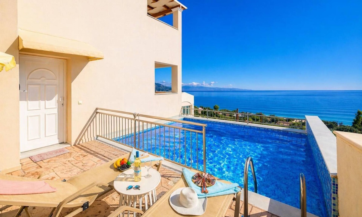Barbati Villa | Villa Aurora - Three Bedroom Villa, Sleeps 6