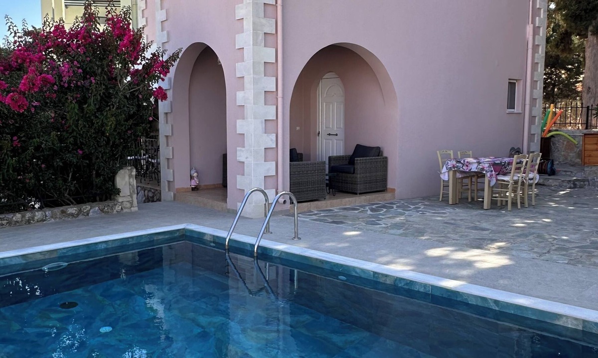 Kefalas Villa | Villa Elpida (Kefalas) Detached house with seaview & private pool