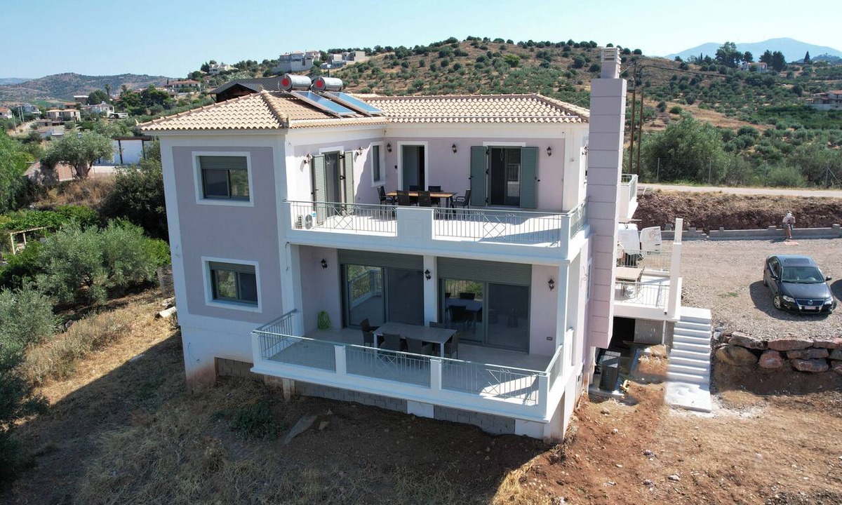 Nea Tirintha House | Villa Galini with Panoramic View Nafplio