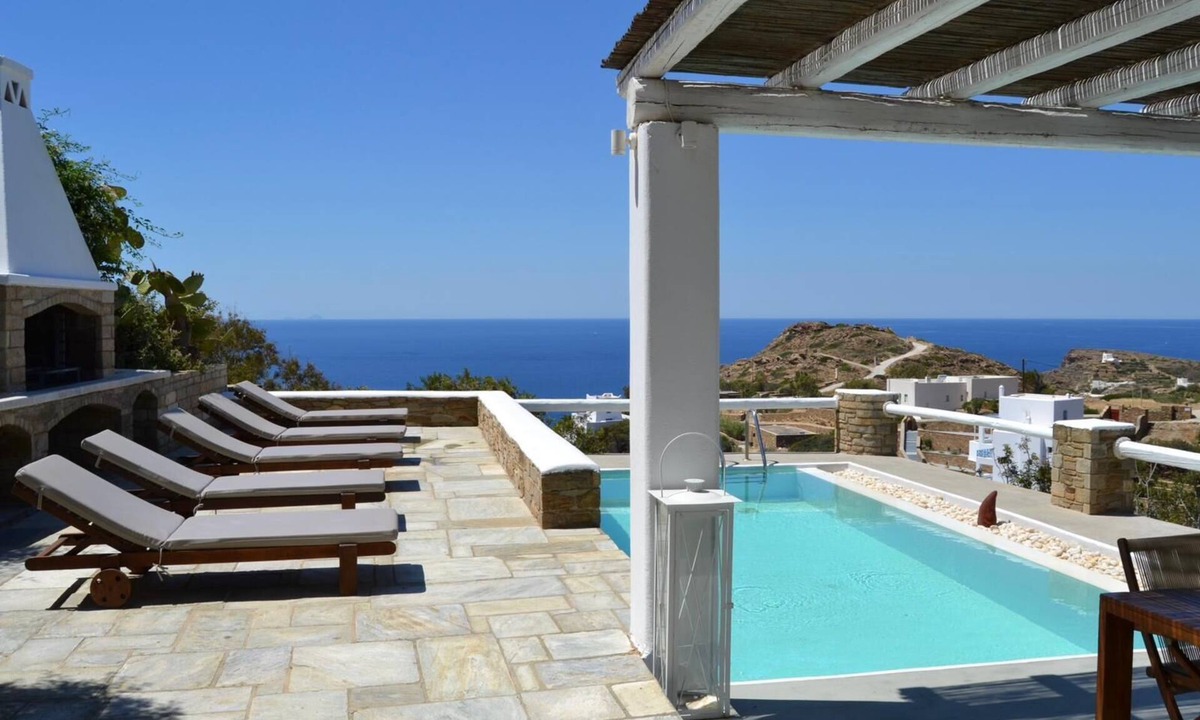 Ios House | Villa Giulia, Seaview Villa near Chora