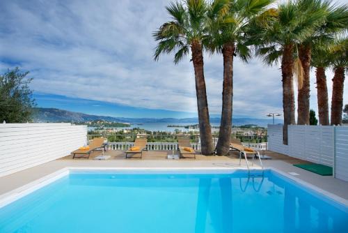 Gouvia Villa | Villa La Vista Residence - Exclusive Sea View Villa with 2 private pools