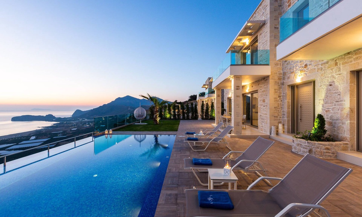 Zerviana Villa | Villa Levanda | Luxury villa with seaview close to Falassarna