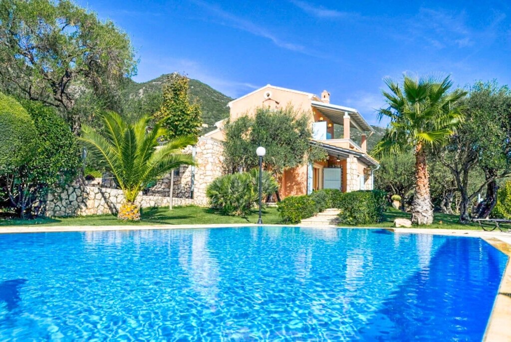 Pirgi Villa | Villa Malama: Large Private Pool, Sea Views, A/C, WiFi