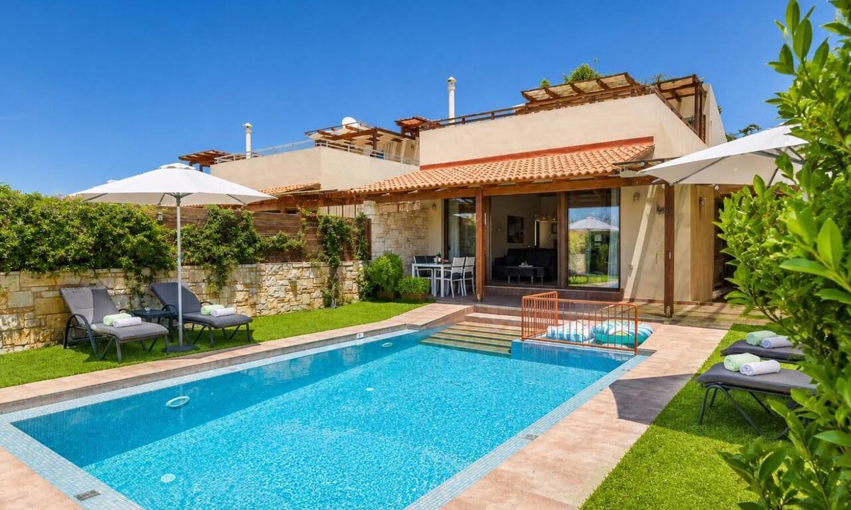 Platanias Town Villa | Villa Mandarin - Two Bedroom Villa, Sleeps 4