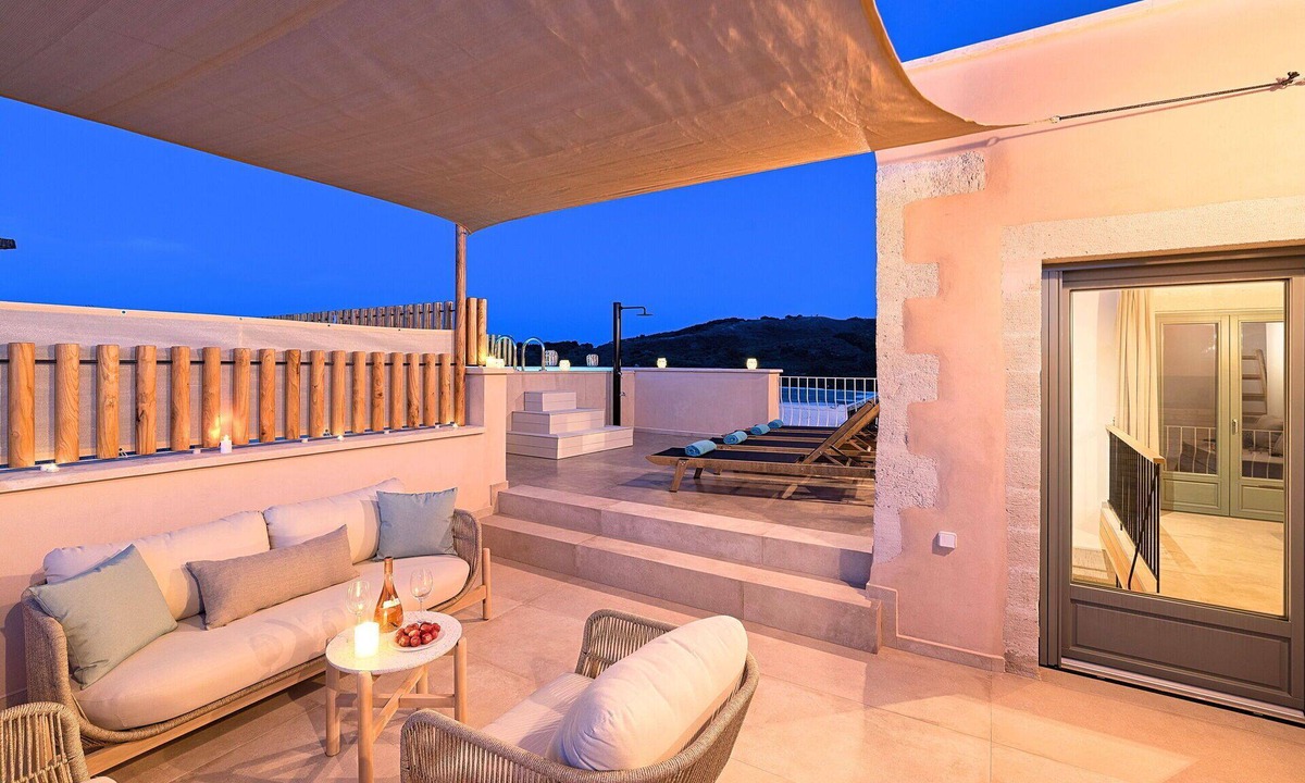 Kournas Villa | Villa Mirage - Private Plunge Pool & Views